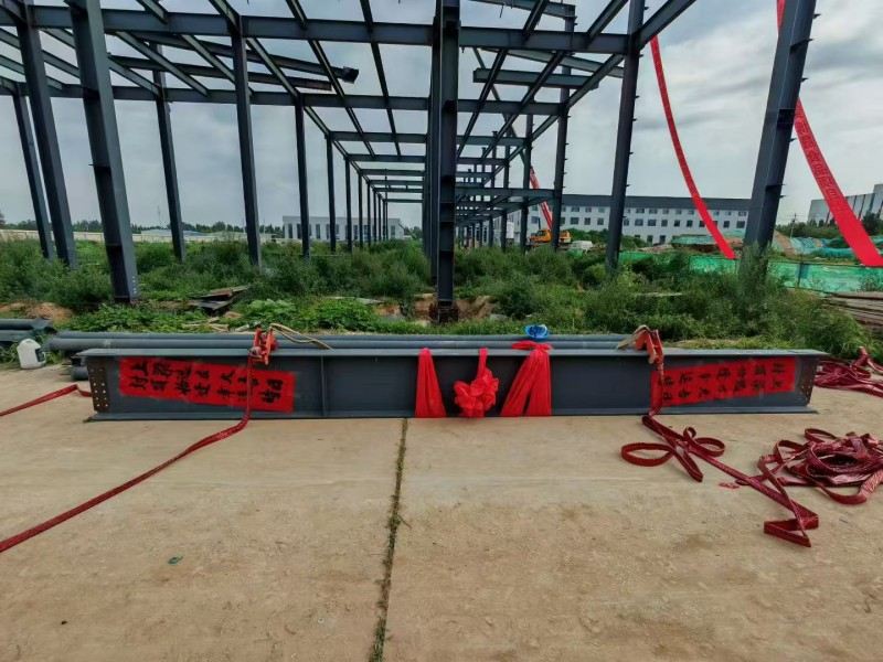 Yongcheng Xingye Steel Mension компаниясы Хэбэй Бошэн тамақ цехының жедел құрылысы